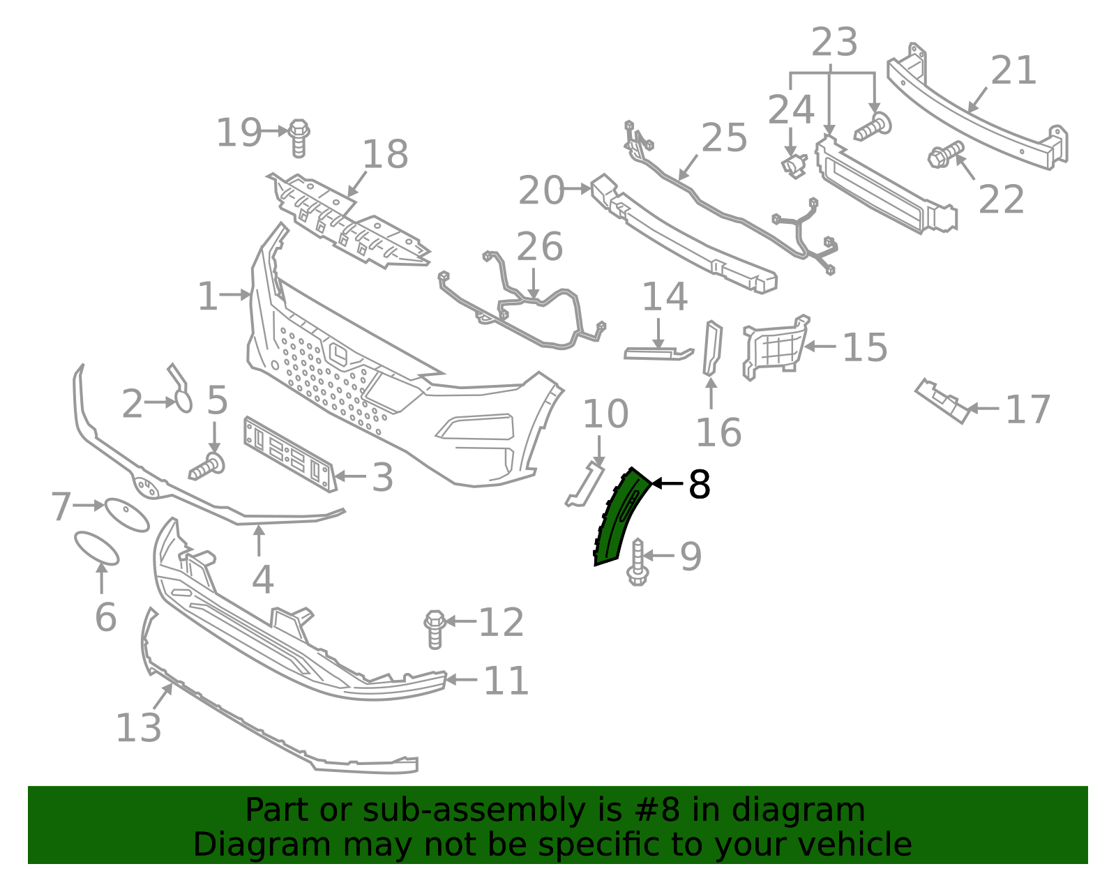 Edge Guard 86557-K4000 | MotorMotor