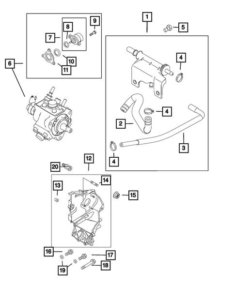 Fuel Pump and Sending Unit for 2019 Jeep Compass #2