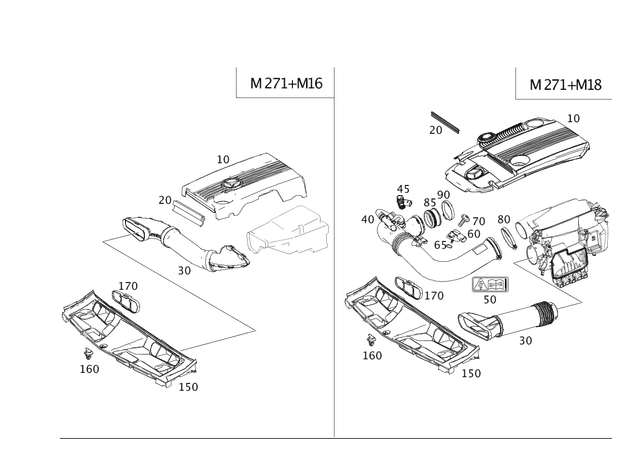 2710901629 - : Intake Manifold for Mercedes-Benz Image