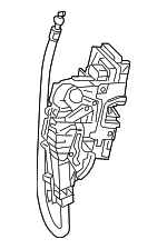997209301 - Body: Lock Assembly for Mercedes-Benz Image