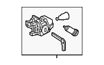 997607004 - Body: Cylinder &amp; Keys for Mercedes-Benz Image