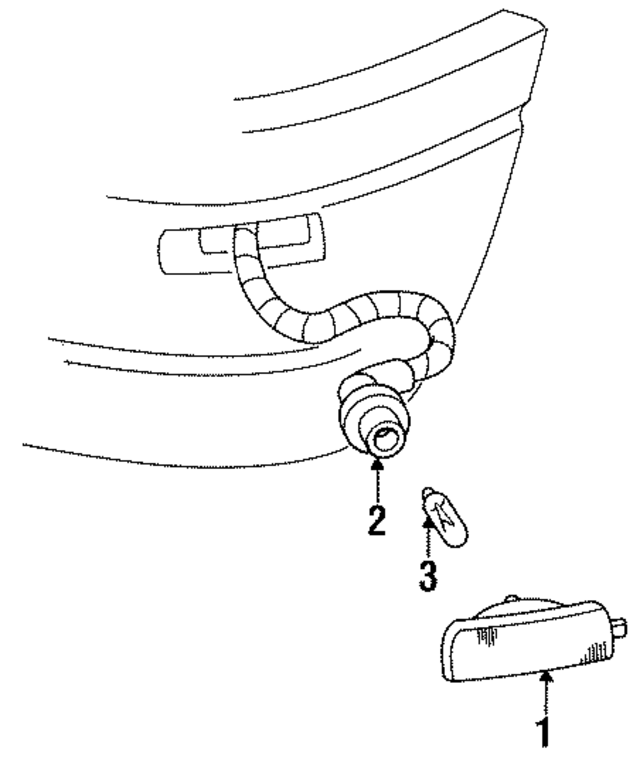 5978475 - : Side Marker Lamp for GM Image