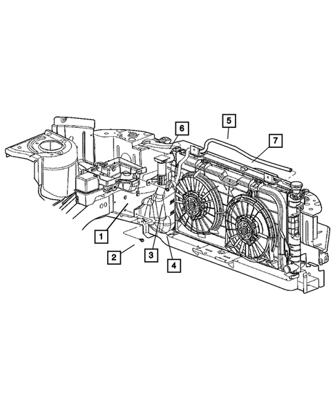 Tank, Coolant Engine for 2006 Dodge Caravan #0