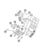 68258875AA - Interior Trim: Headrest Sleeve for Ram: ProMaster City Image