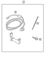 56044359AA - Mopar Accessories - Component Parts: Engine Block Heater for Mopar Image