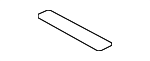 8K0863383B4PK - Body: Console Mat for Audi Image