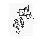 8K08642836PS - Body: Armrest Base for Audi: A4, A4 Quattro, A5, A5 Quattro, allroad, RS5, S4, S5 Image