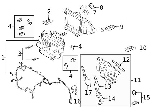 Blower Motor & Fan for 2021 Porsche Cayenne #0
