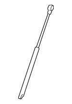 54347421759 - Body: Hydraulic Cylinder for BMW: 228i, 228i xDrive, 230i, 230i xDrive, M2, M235i, M235i xDrive, M240i, M240i xDrive Image