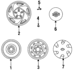403001B221 - : Wheel, Alloy for Nissan Image