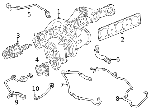 Turbo Charger for 2018 BMW M760i xDrive #0