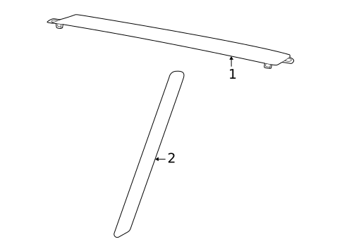 Exterior Trim - Quarter Panel for 2020 Toyota Mirai #0