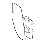 61146906601 - Electrical: Cover for BMW: 525i, 525xi, 528i, 528i xDrive, 528xi, 530i, 530xi, 535i, 535i xDrive, 535xi, 545i, 550i, M5 Image