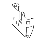 12907532889 - Electrical: Plate for BMW: 528i, 528i xDrive, 528xi, 535i, 535i xDrive, 535xi, 550i, M5, M6 Image
