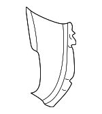 4Z78079843FZ - Body: Side Cover for Audi Image