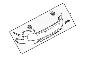 4Z7807303AGRU - Unclassified: Bumper Cover for Audi: Allroad Quattro Image