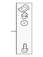 4Z7898039 - : Guard Mount Kit for Audi Image