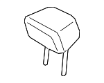 LB5Z78611A08CJ - Body: Headrest for Ford: Explorer, Police Interceptor Utility Image