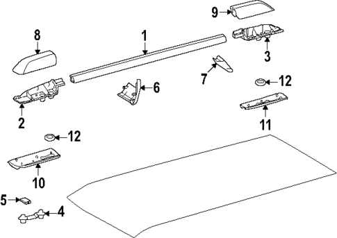Luggage Carrier for 2025 Toyota 4Runner #0