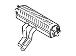 4M0253609G - Exhaust: Rear Muffler for Audi Image image