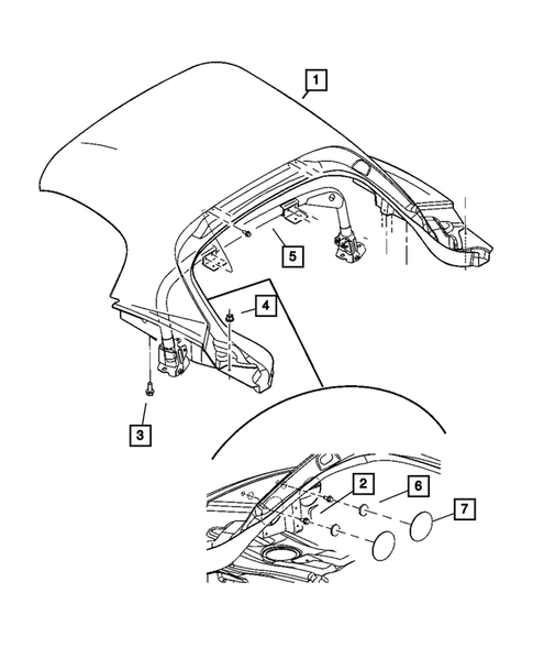 Roof for 2009 Dodge Viper #0