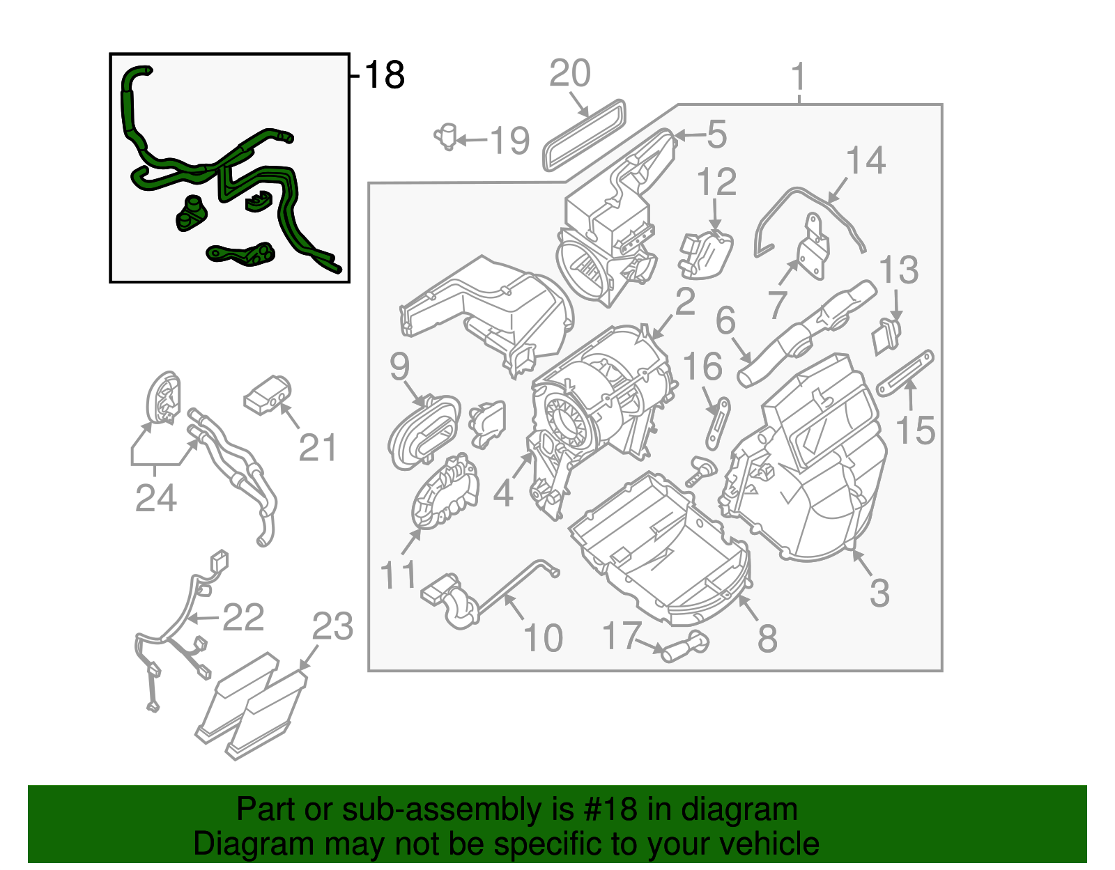 Inlet Hose - Nissan (92400-5Z010)
