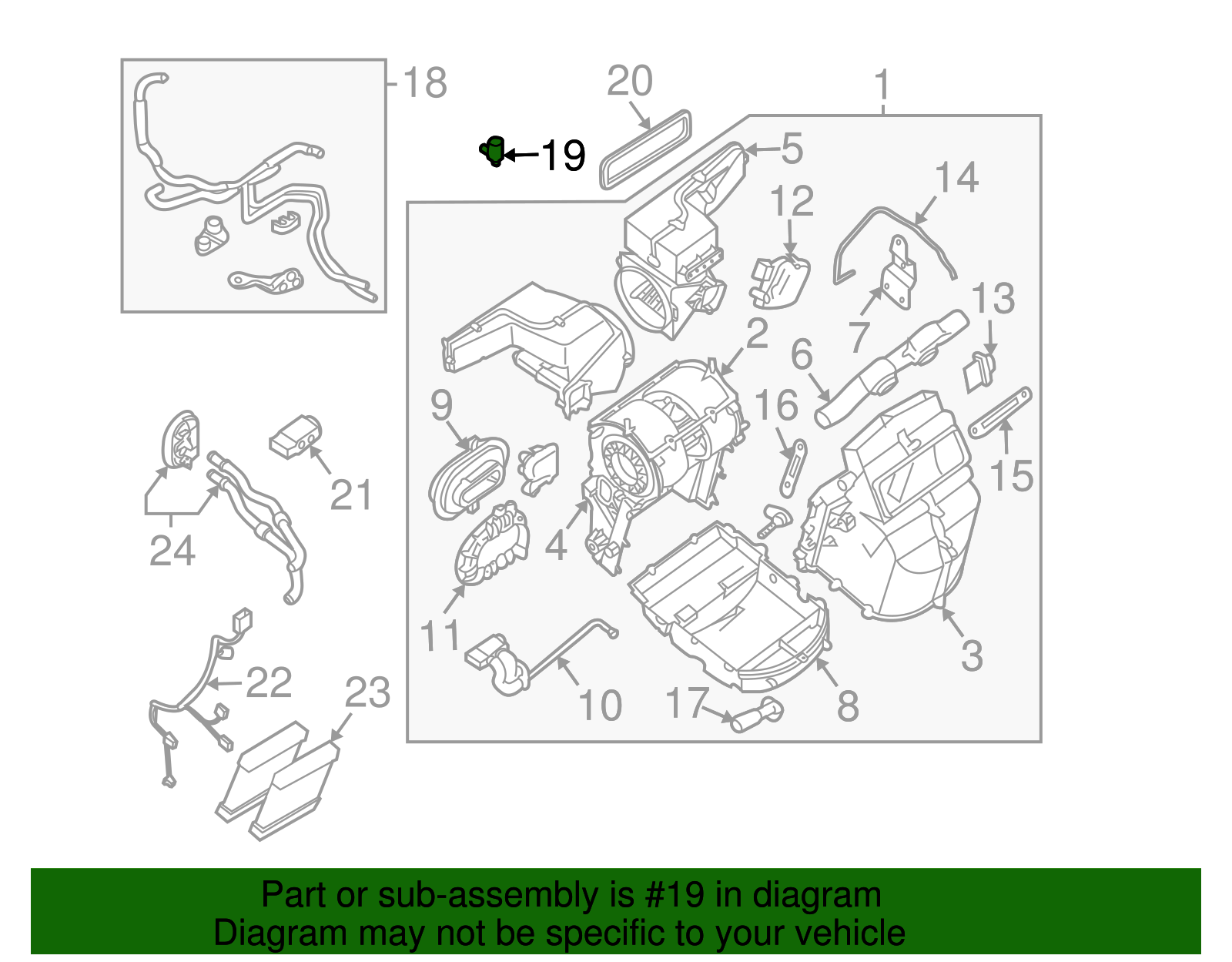 Auxiliary Pump - Nissan (92264-ZM70A)
