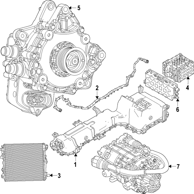 68629516AA - Hybrid Components: Cable for Mopar Image