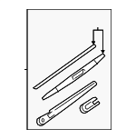 287804CC0A - : Wiper Arm Assembly for Nissan: Rogue Image