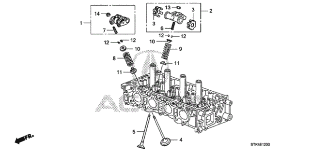 Valve - Rocker Arm for 2009 Acura RDX #0