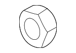 N10586802 - Suspension: Suspension Track Bar Nut for Volkswagen Image