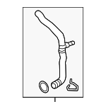 4H0121055S - : Lower Hose for Audi Image