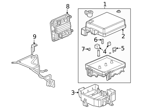 Electrical Components for 2007 Saturn Ion #0