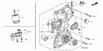 90009RNAA00 - Engine: BOLT, SPECIAL (8X65) for Honda Image
