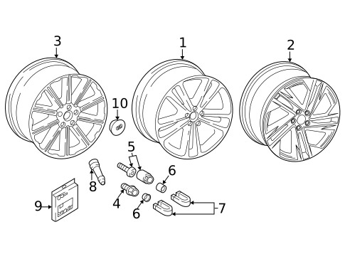 Wheels for 2022 Audi SQ7 #2