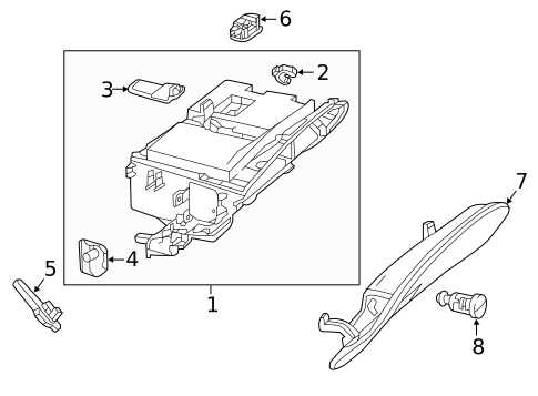Glove Box for 2021 Mercedes-Benz S63 AMG #1