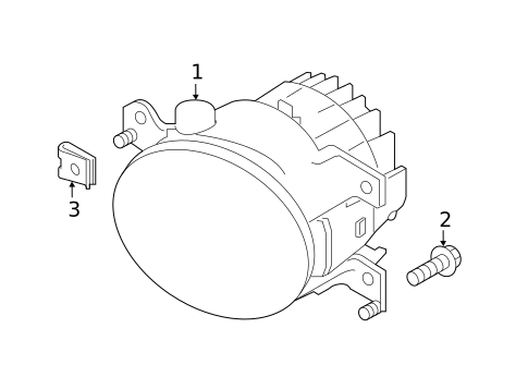 Fog Lamps for 2016 INFINITI QX50 #0