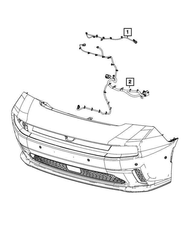 68613726AB - Electrical: Jumper Wiring for Mopar Image