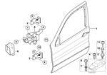 41518256823 - Bodywork: Door Front Left for BMW Image