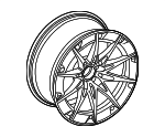 23640128007X36 - Suspension: Wheel for Mercedes-Benz Image