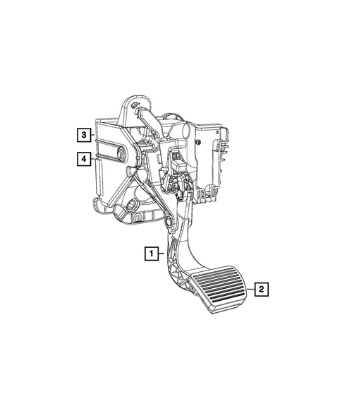 Brake Pedals for 2017 Jeep Compass #0