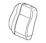 81527TS8A11 - : 2012 Honda Civic - Pad L Front Seat-Back for Honda: Civic Image