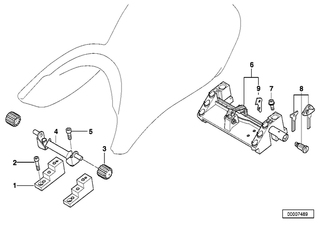 52532313482 - : Holder for BMW-Motorrad Image