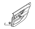 51427455029 - : 2016-2019 BMW - Door Trim Panel for BMW: 740e xDrive, 740i, 740i xDrive, 750i, 750i xDrive, M760i xDrive Image