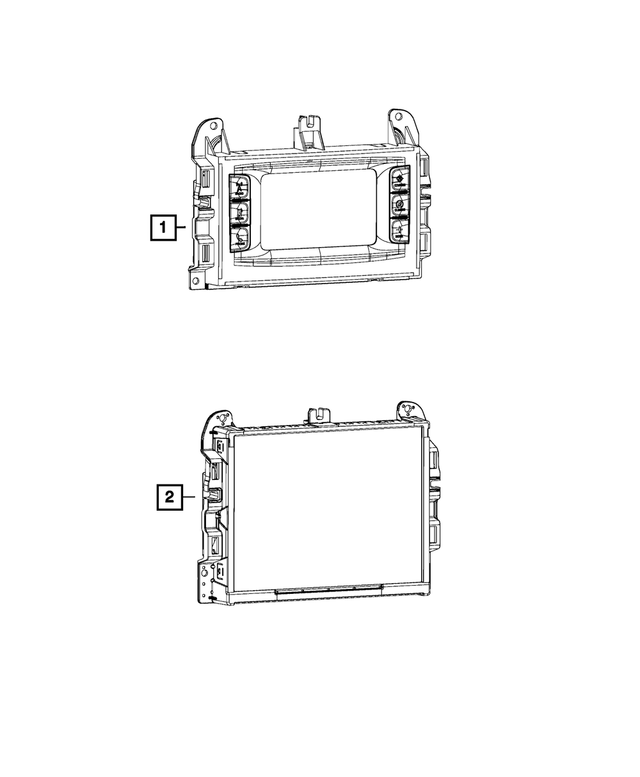 « 68269886AE – Electrical : Multi Media Radio pour Mopar Image »