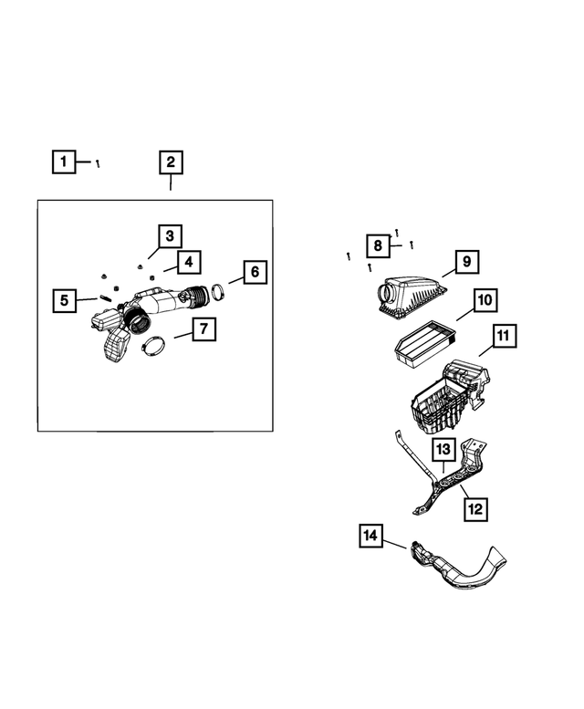 6512573AA - Fuel and Accelerator Pedal: Hose Clamp Clamp for Mopar Image image