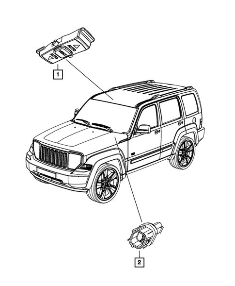 Switches for 2012 Jeep Liberty #4