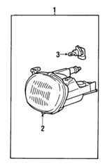 8101120040 - Electrical: Headlamp Assembly for Toyota: Celica Image