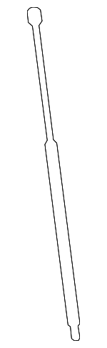 8T0823359 - Body: Strut Cylinder for Audi: A4, A4 Quattro, A5, A5 Quattro, allroad, RS5, S4, S5 Image