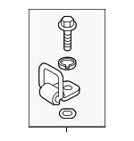 898911P000 - : Child Seat Bracket for Hyundai Image